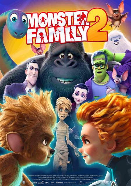 Movie poster for Monster Family 2