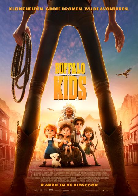 Movie poster for Buffalo Kids 