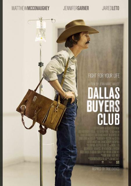 Movie poster for Dallas Buyers Club