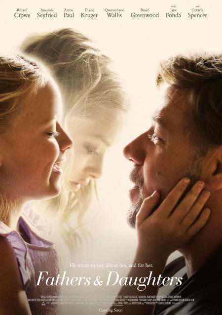 Movie poster for Fathers and Daughters