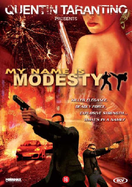 Movie poster for My Name Is Modesty aka Modesty Blaise