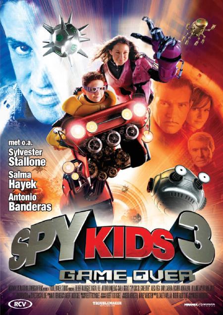Movie poster for Spy Kids 3-D: Game Over
