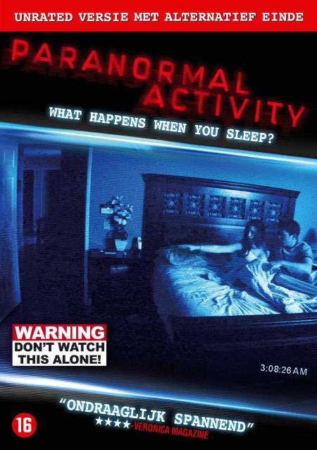 Movie poster for Paranormal Activity