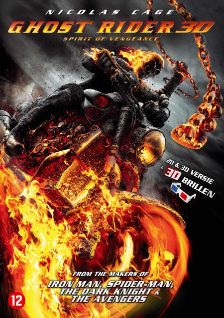 Movie poster for Ghost Rider: Spirit Of Vengeance