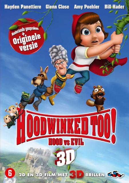 Movie poster for Hoodwinked Too AKA Superkapje en de Turbo-Oma's 