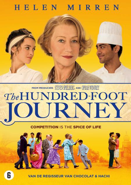 Movie poster for The Hundred Foot Journey