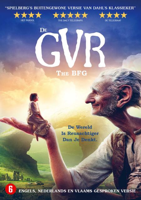 Movie poster for De GVR (De Grote Vriendelijke Reus)