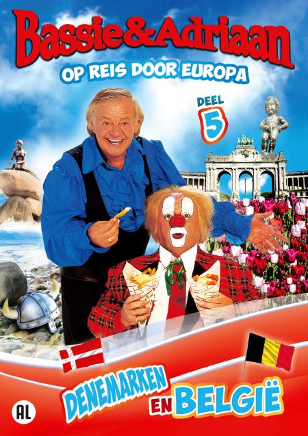 Movie poster for Bassie & Adriaan Op Reis door Europa DL 5 Denemarken en Belgie