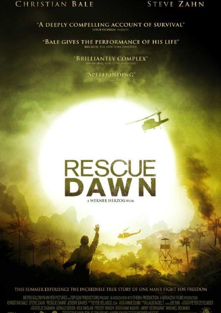Movie poster for Rescue Dawn