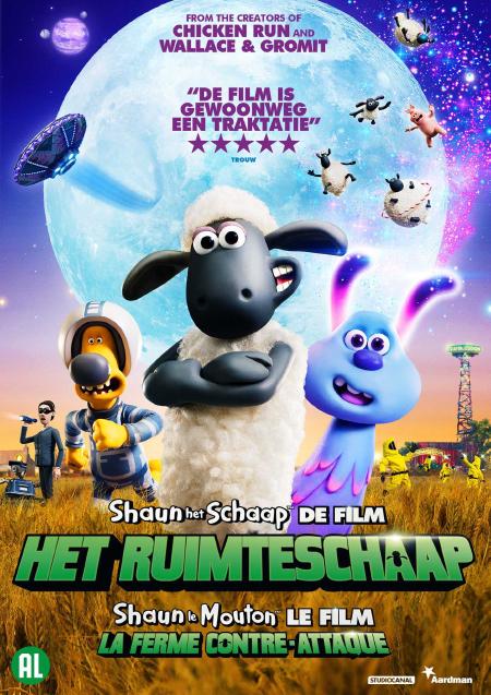 Movie poster for Shaun The Sheep 2