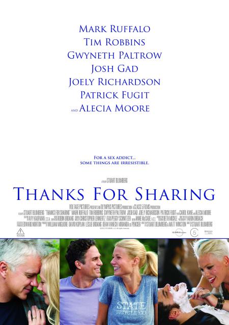 Movie poster for Thanks for Sharing